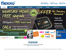 Tablet Screenshot of flexxo.com.my